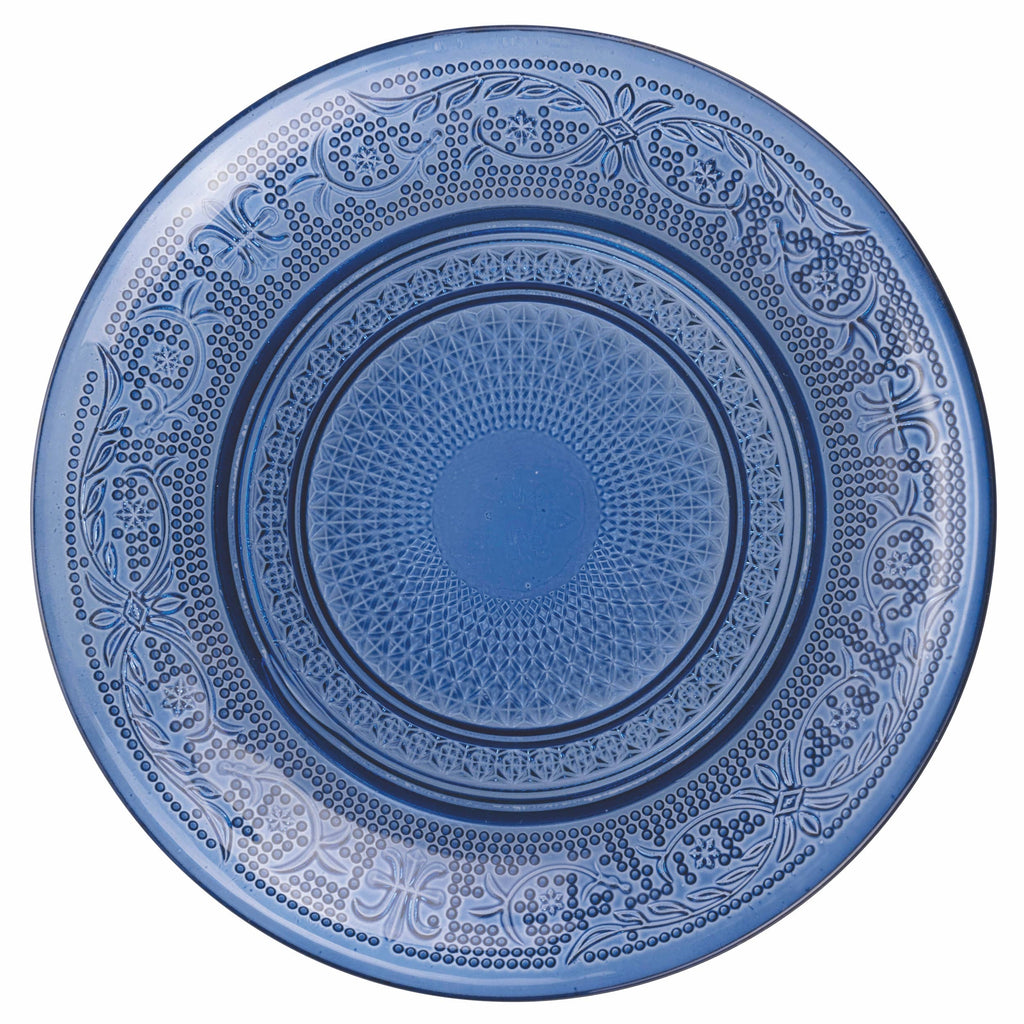 Set de 6 platos para pan Imperial Ocean de vidrio, 15 cm, set de 3 colores surtidos