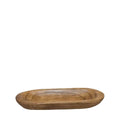 Bandeja decorativa de madera 35x15x4,5cm