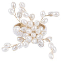 ANILLO P SERVILLETA FLOR/PERLAS