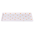 Plato rectangular Fruit Life con decoración de naranjas pqueñas, 31,6 x 16,8 cm
