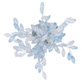 ANILLO P SERVILLETA FLOR AZUL