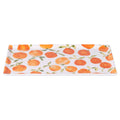 Plato rectangular Fruit Life con decoración de naranjas granes, 31,6 x 16,8 cm