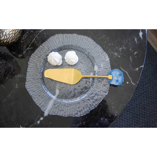 Bajo plato  transparente 33 cm