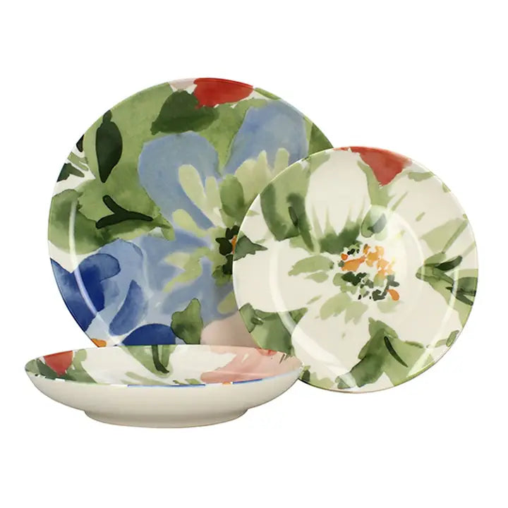 Plato de postre de porcelana FLORALUX de 20 cm