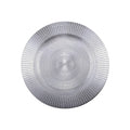Bajo plato imperio plata - 31 cm