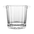 Cubitera de vidrio transparente 2,22L 20.5x16.5x16.5cm
