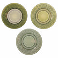 SET 6 Platos Imperial para Pan 15 cm Greenery, surtido de 3