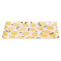 Plato rectangular Fruit Life con decoración de limones grandes , 31,5 x 16,5 cm