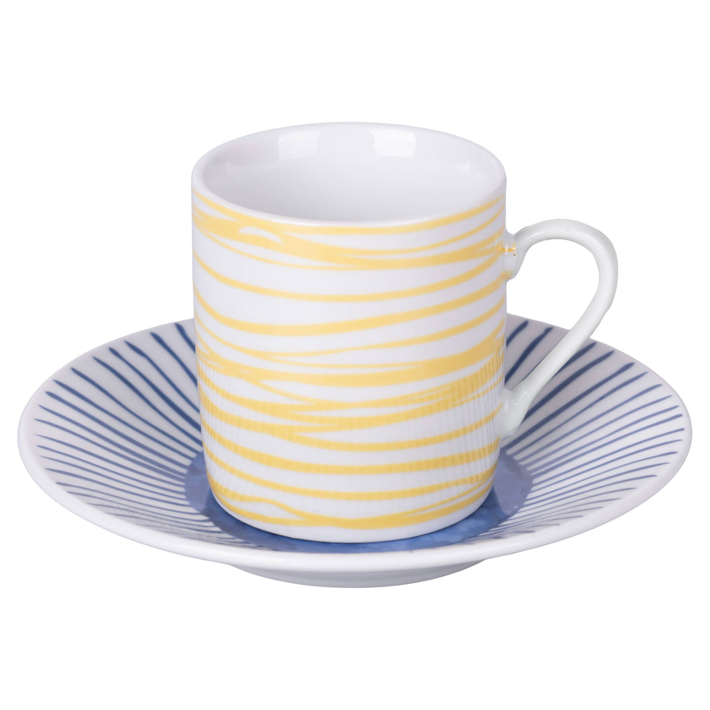 Marea Set 6PCS Tazas 90ML/ Platillo