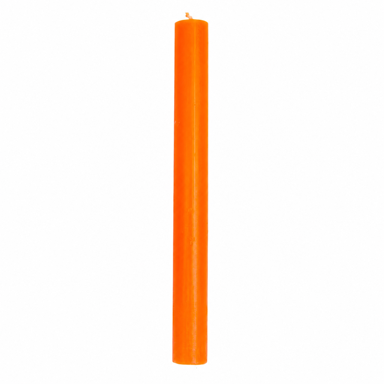 Velas internas de cena naranja, decoración de verano