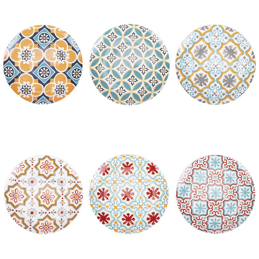 SET 6 PIEZAS SURTIDAS PLATO DE POSTRE - VALLADOLID