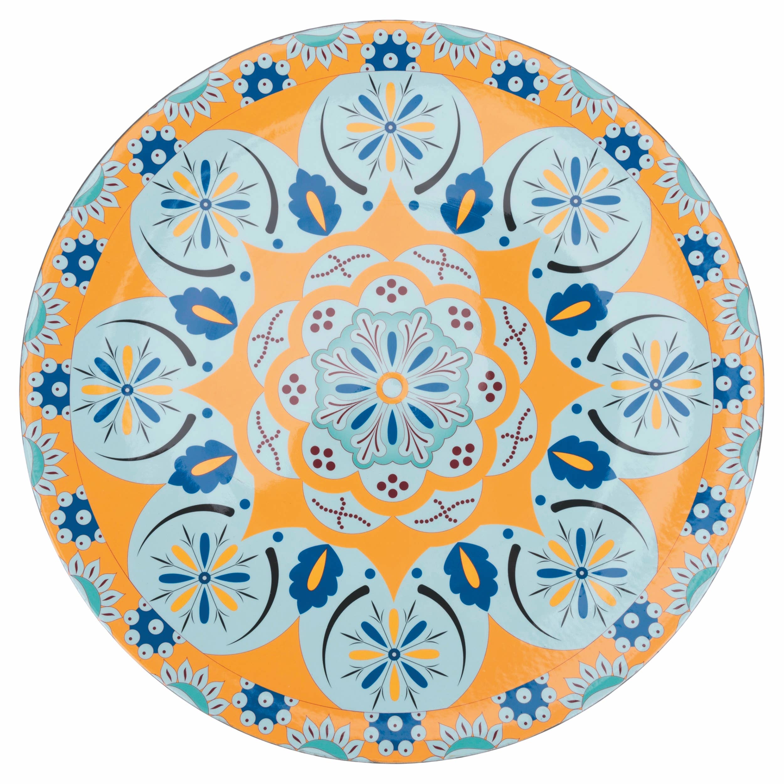 Juego de 6 bajo platos base Sicilia