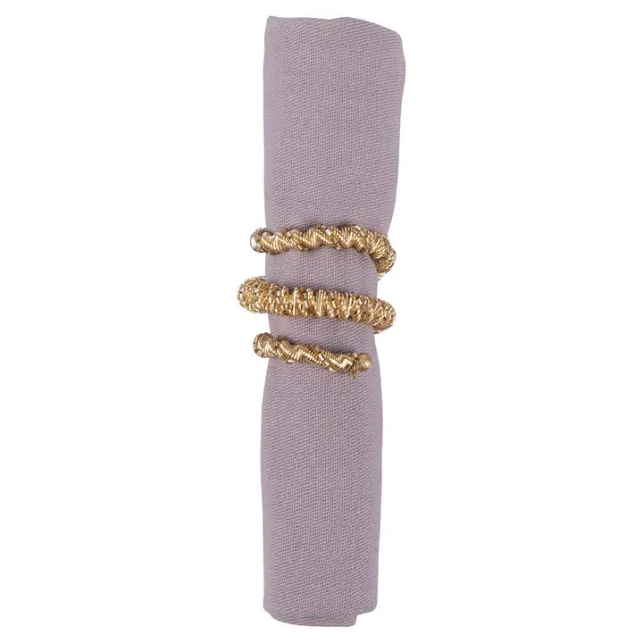 ANILLO P SERVILLETA ORO / SNAKE