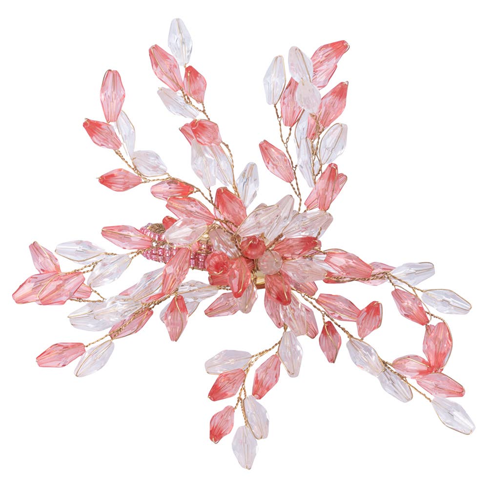 ANILLO P SERVILLETA FLOR ROSA