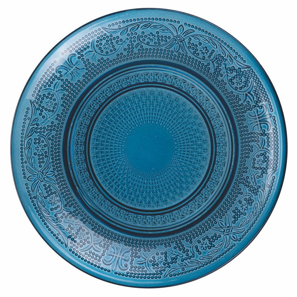 Set de 6 platos para pan Imperial Ocean de vidrio, 15 cm, set de 3 colores surtidos