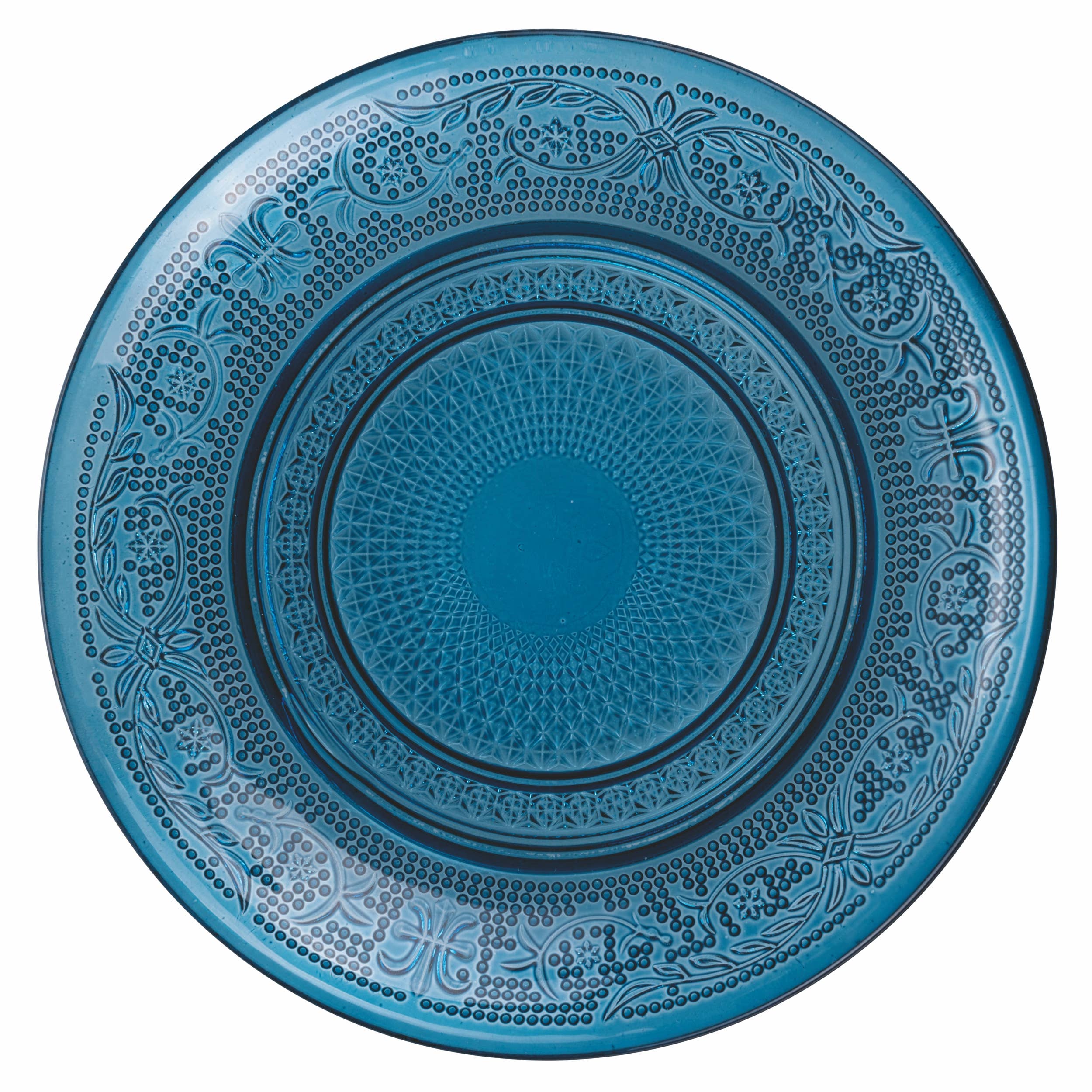 Set de 6 platos para pan Imperial Ocean de vidrio, 15 cm, set de 3 colores surtidos